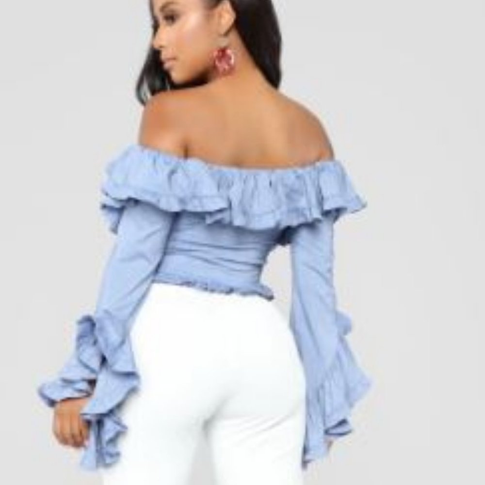 Sassy Ruffle Top - Picture 3 of 5